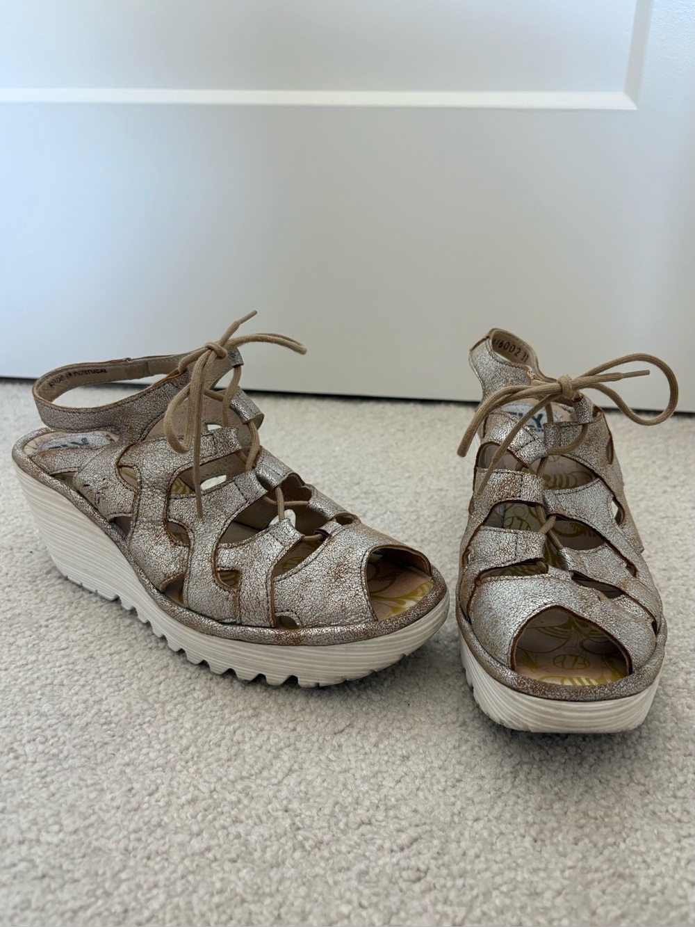 Fly London Wedge Heel Sandals